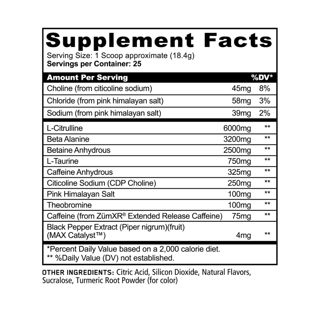 PANDA SUPPLEMENTS PANDO 25SERV 440GM - BERRY LIME REACTOR