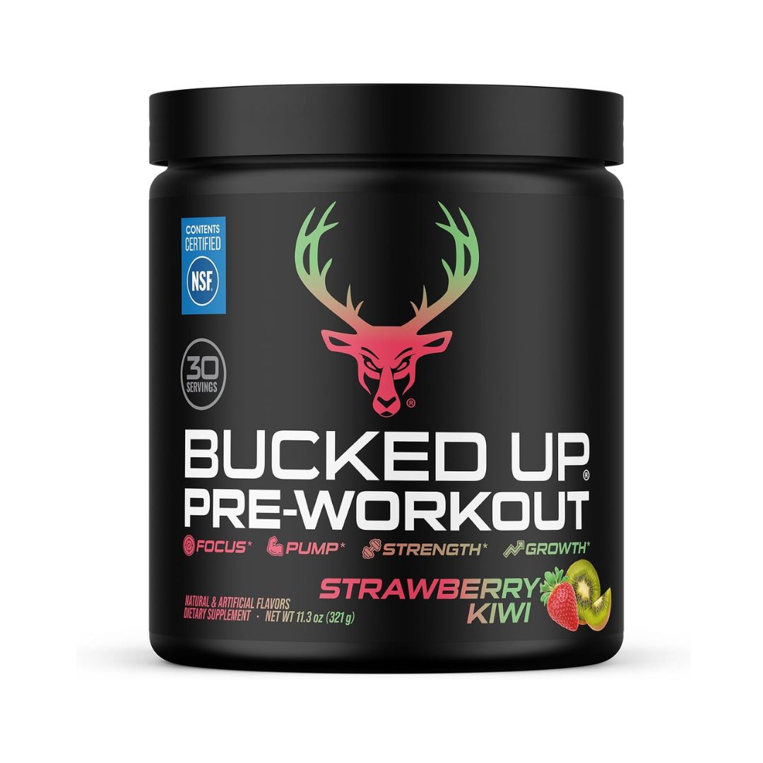 BUCKED UP PRE- STRAWBERRY KIWI-290 GM