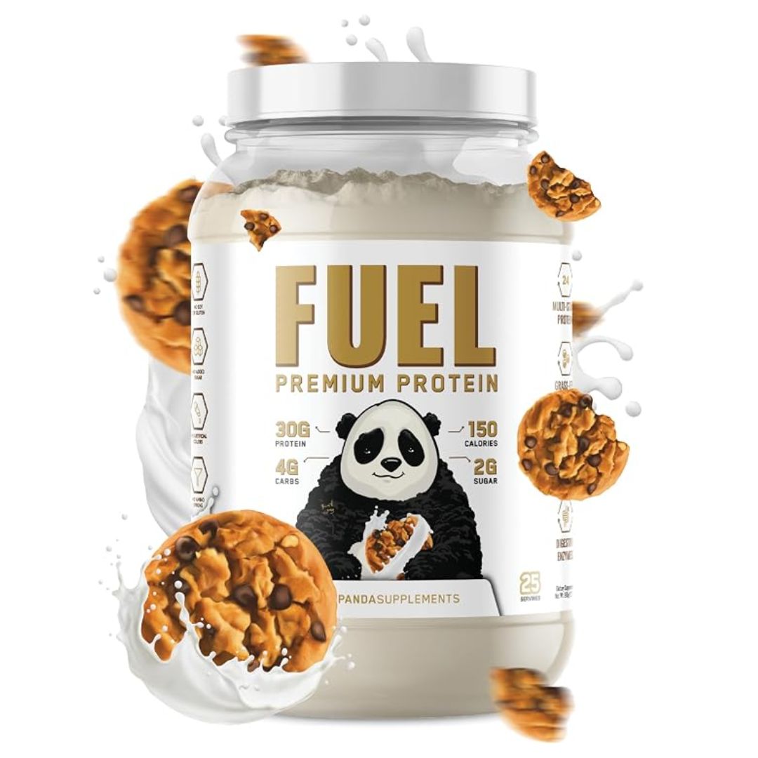 PANDA SUPPLEMENTS FUEL PREMIUM PROTEIN 25 SERV 2LB - COOKIES AND CREAM