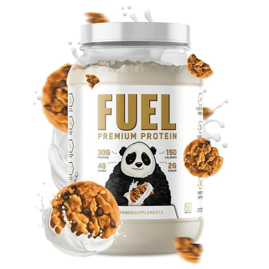 PANDA SUPPLEMENTS FUEL PREMIUM PROTEIN 25 SERV 2LB - COOKIES AND CREAM