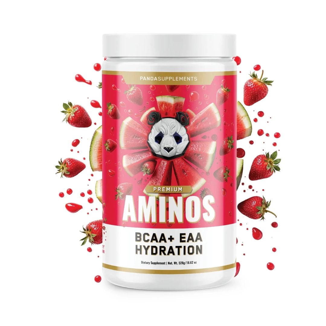 Panda Supplements Aminos Eaa+Bcaa - Strawberrry Watermelon 30 Servings