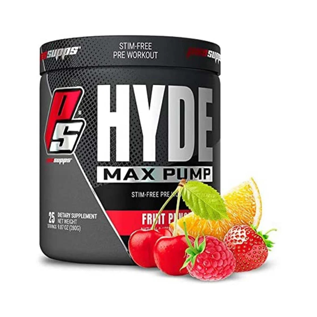 PRO SUPPS HYDE MAX PUMP-FRUIT PUNCH 25 SERV