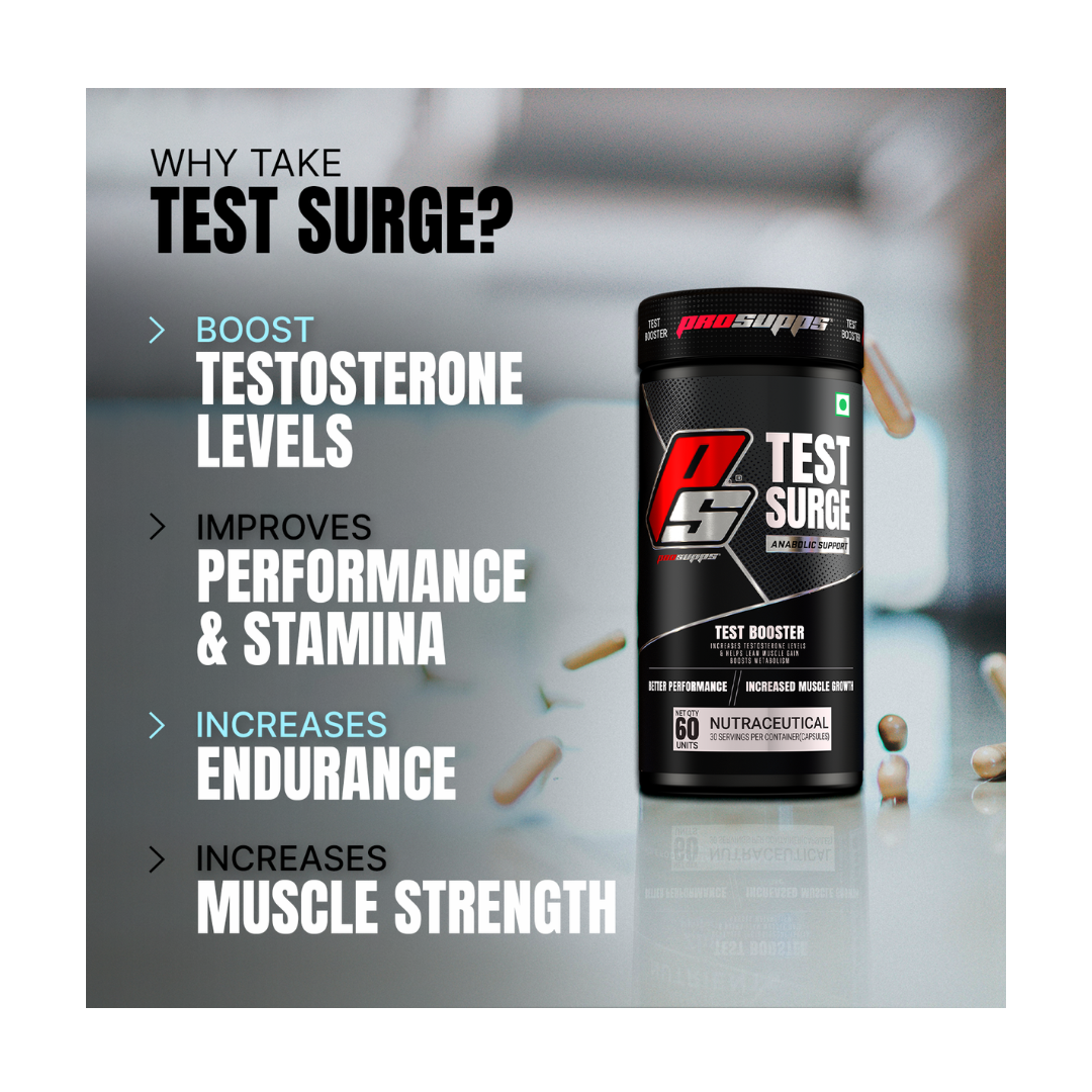 PRO SUPPS TEST SURGE 60 CAPS