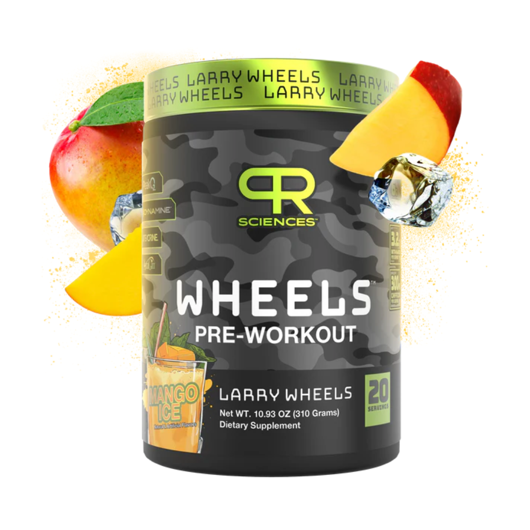 PR SCIENCE WHEELS PRE WORKOUT - MANGO ICE - 310GM