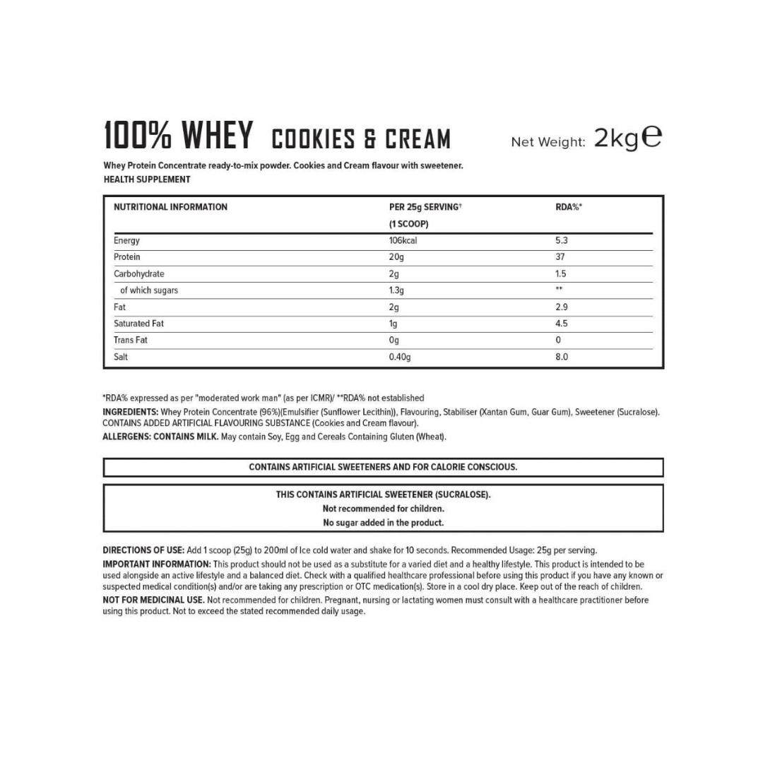 PhD Grass Fed Whey- 4.4 lbs-Cookies and Cream