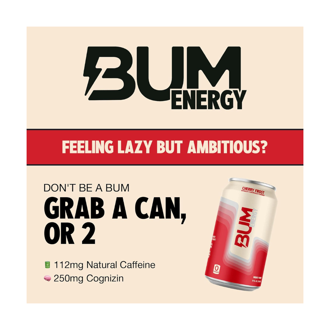 Raw Bum Energy RTD 355 Ml