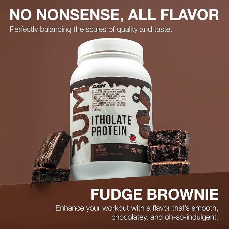 RAW CBUM ITHOLATE PROTEIN FUDGE BROWNIE 1.76LB