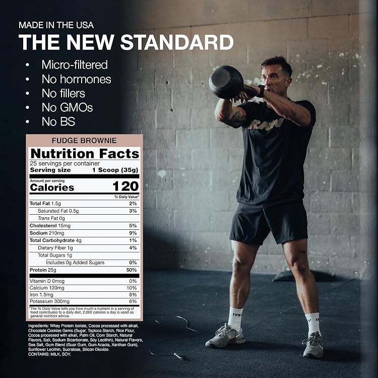 RAW CBUM ITHOLATE PROTEIN FUDGE BROWNIE 1.76LB