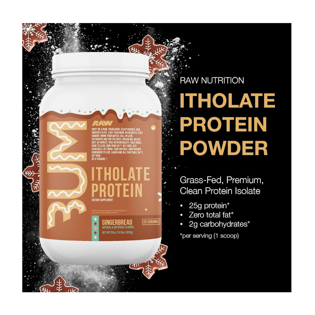 Raw C Bum Isolate Protein