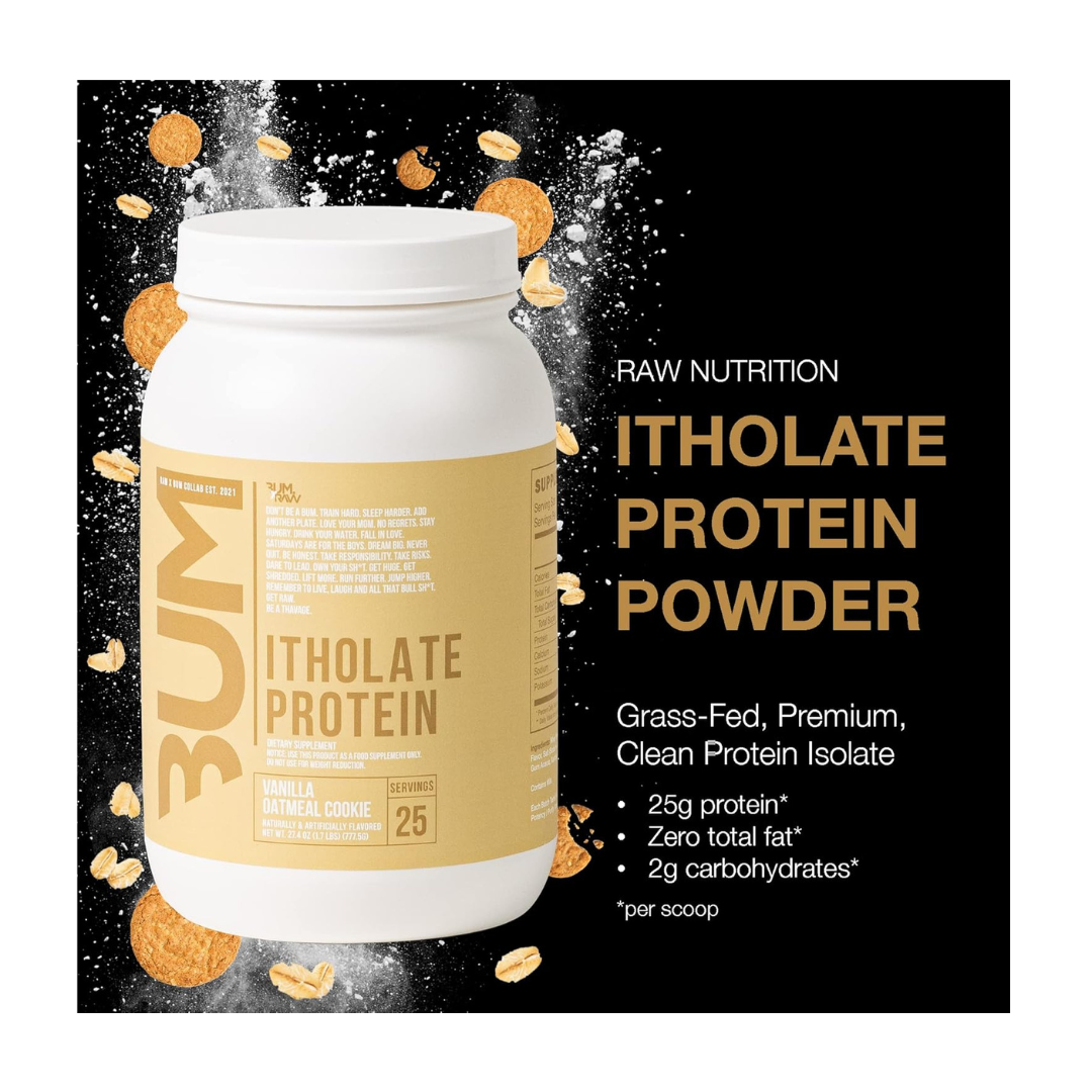 Raw C Bum Isolate Protein