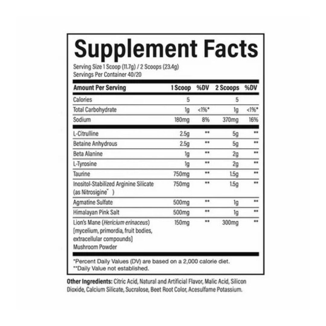 RAW PUMP RASPBERRY LEMONADE 492 GM