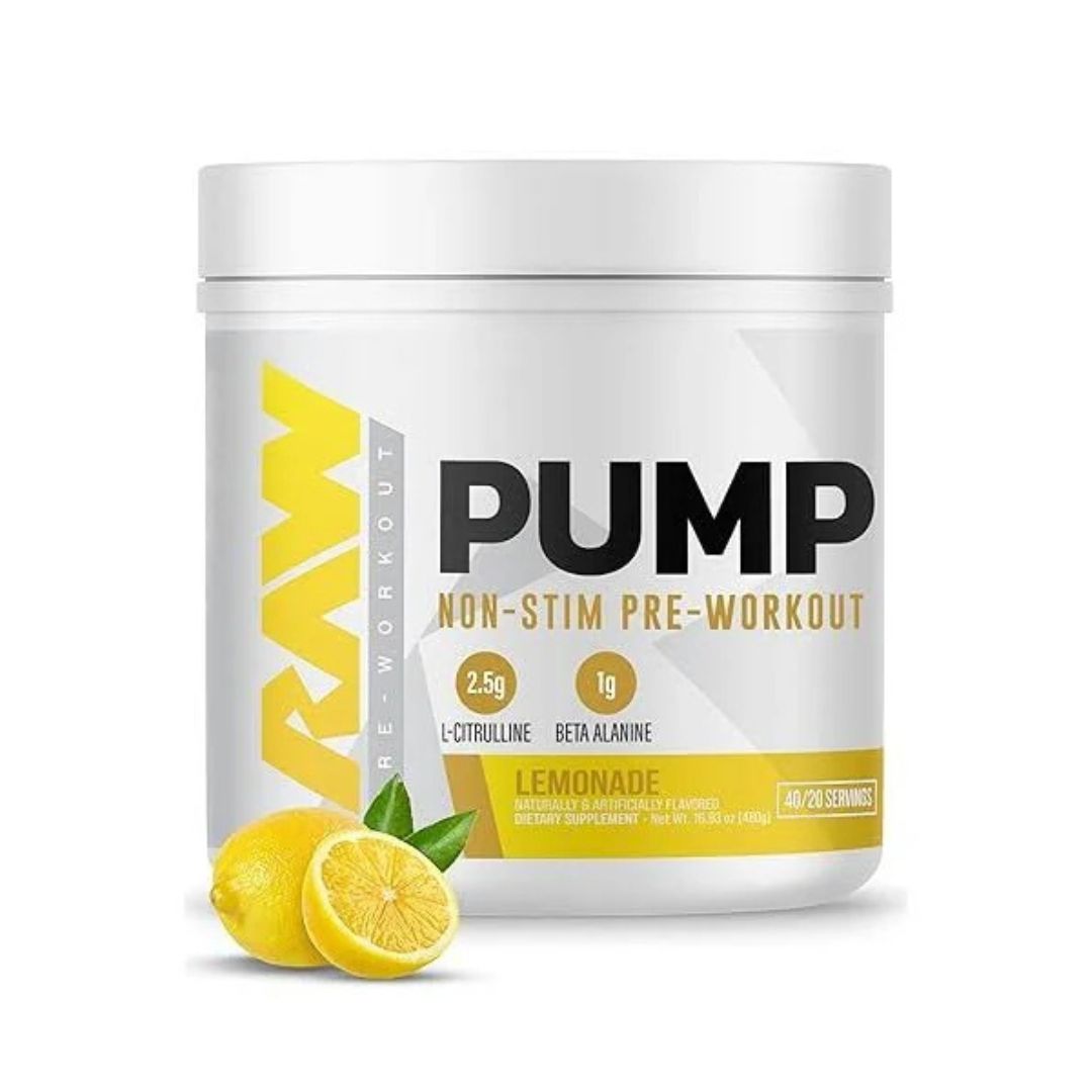 RAW PUMP STIM FREE - PINEAPPLE -40 SERVINGS