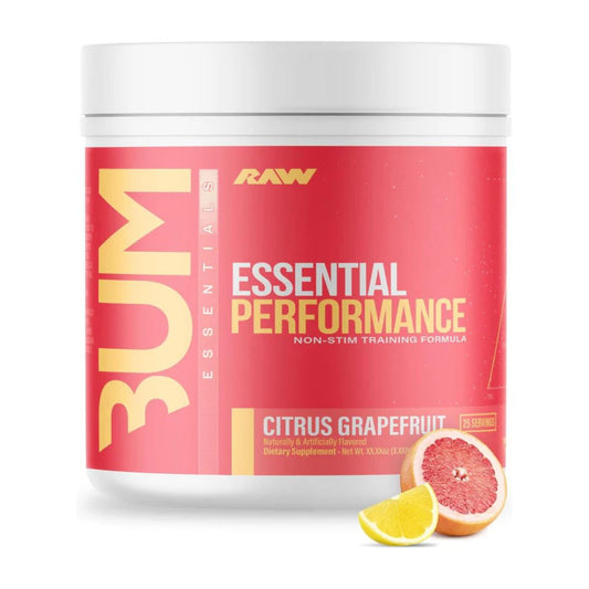 RAW BUM ESSENTIAL PERFORMANCE PRE - CITRUS GRAPEFRUIT -30 SER