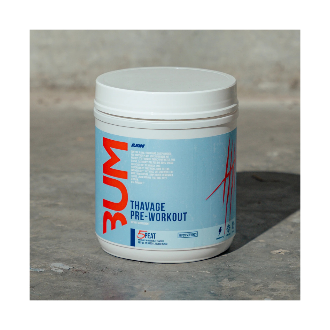 Raw X C Bum Thavage Pre-Workout 520 Gm