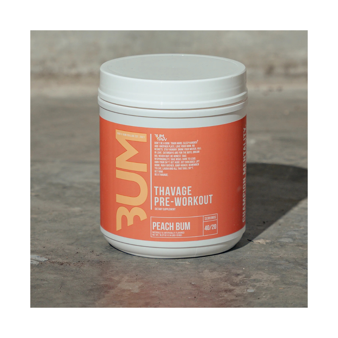 Raw X C Bum Thavage Pre-Workout 520 Gm