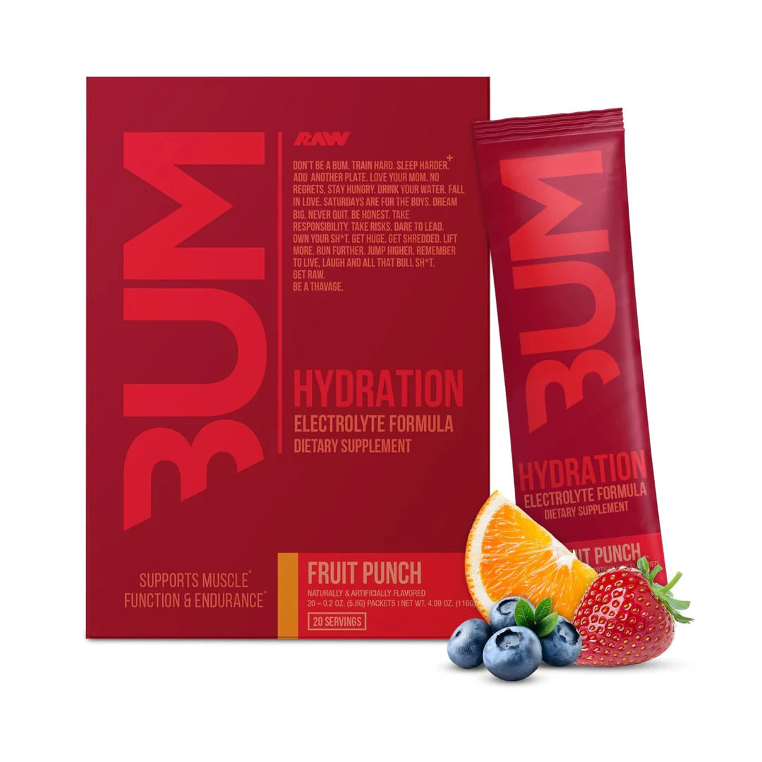 RAW BUM HYDRATION FRUIT PUNCH