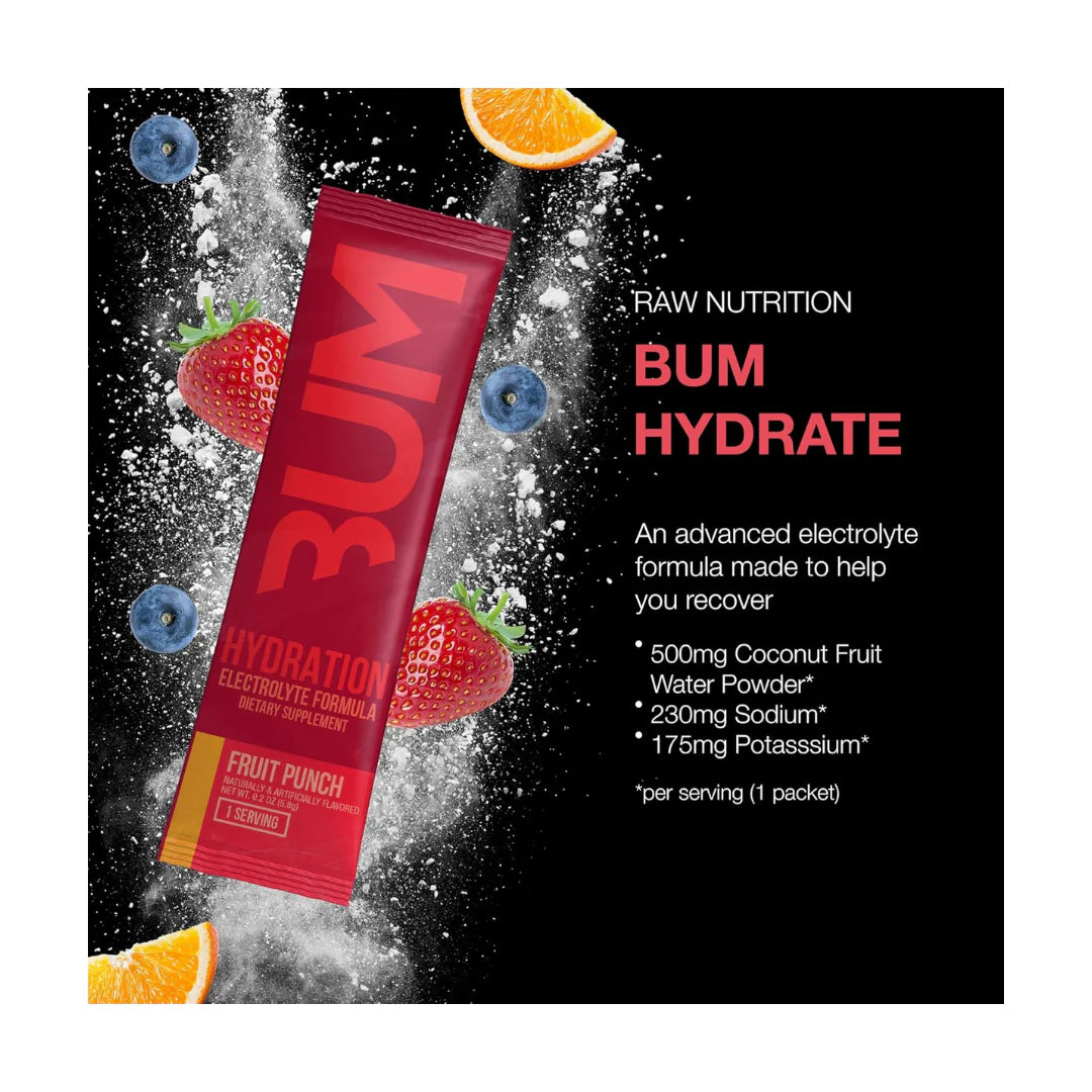 RAW BUM HYDRATION FRUIT PUNCH