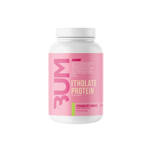 RAW BUM ITHOLATE PROTEIN 800GM STRW BUMCAKE
