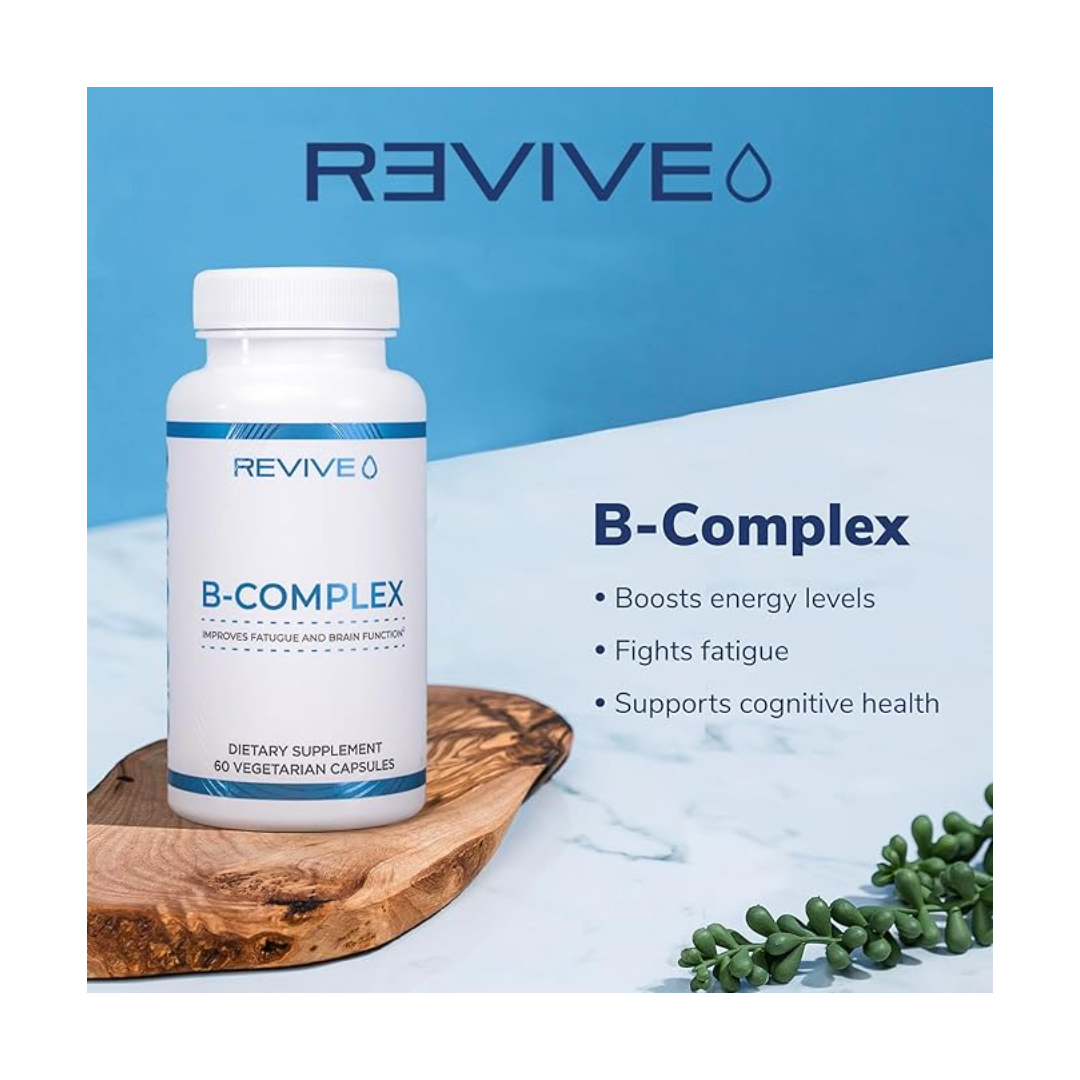 REVIVE B-COMPLEX 60 CAPSULES