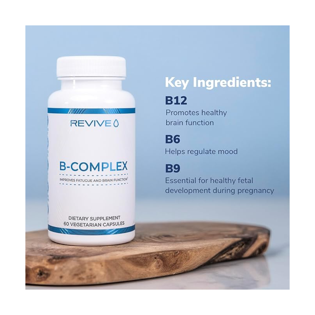 REVIVE B-COMPLEX 60 CAPSULES