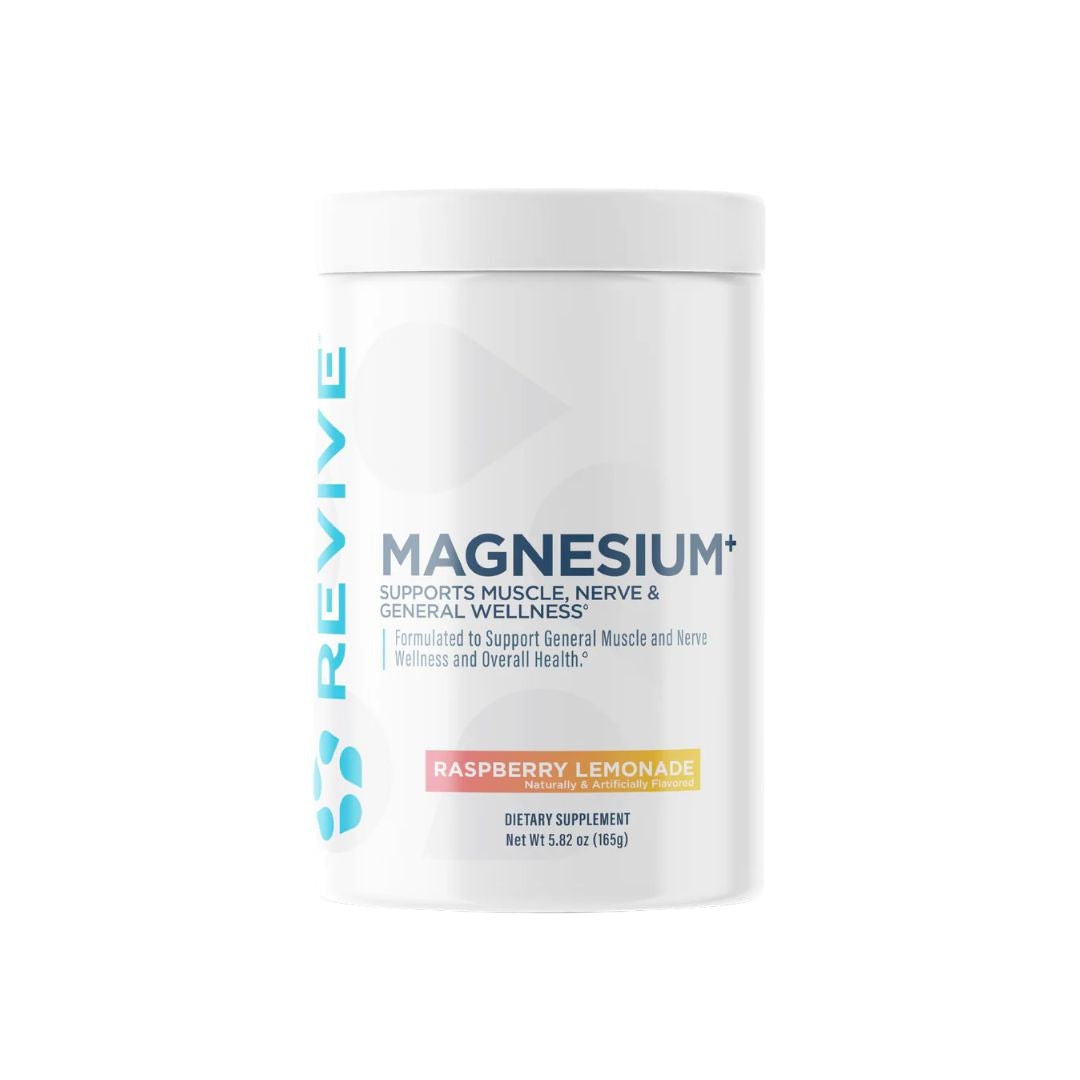 REVIVE Magnesium Powder Raspberry Lemonade – 144g