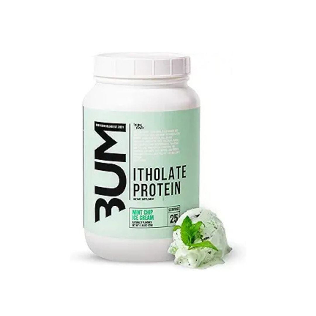 RAW BUM ITHOLATE PROTEIN - MINT CHIP ICE CREAM - 1.8 LBS