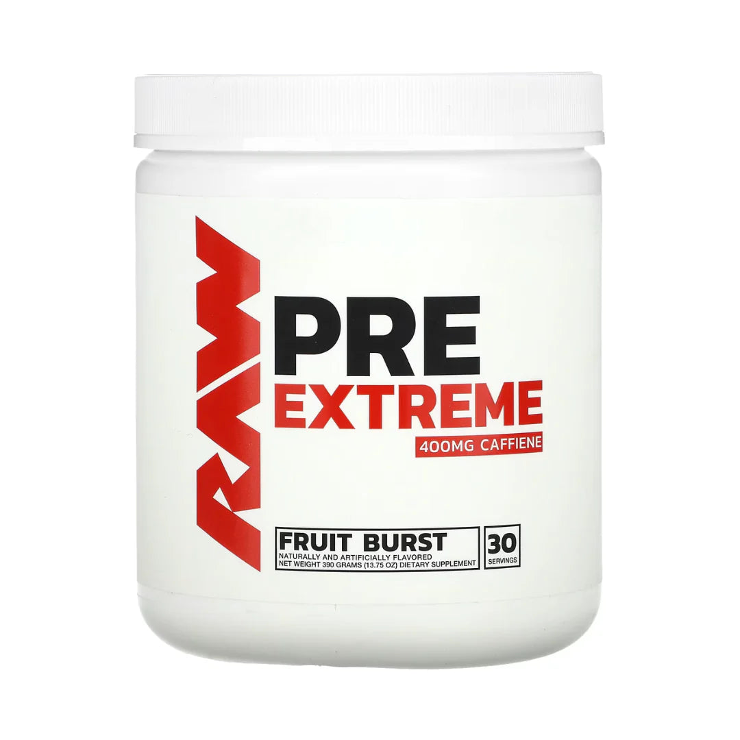 RAW PRE EXTREME FRUIT BURST 390GM