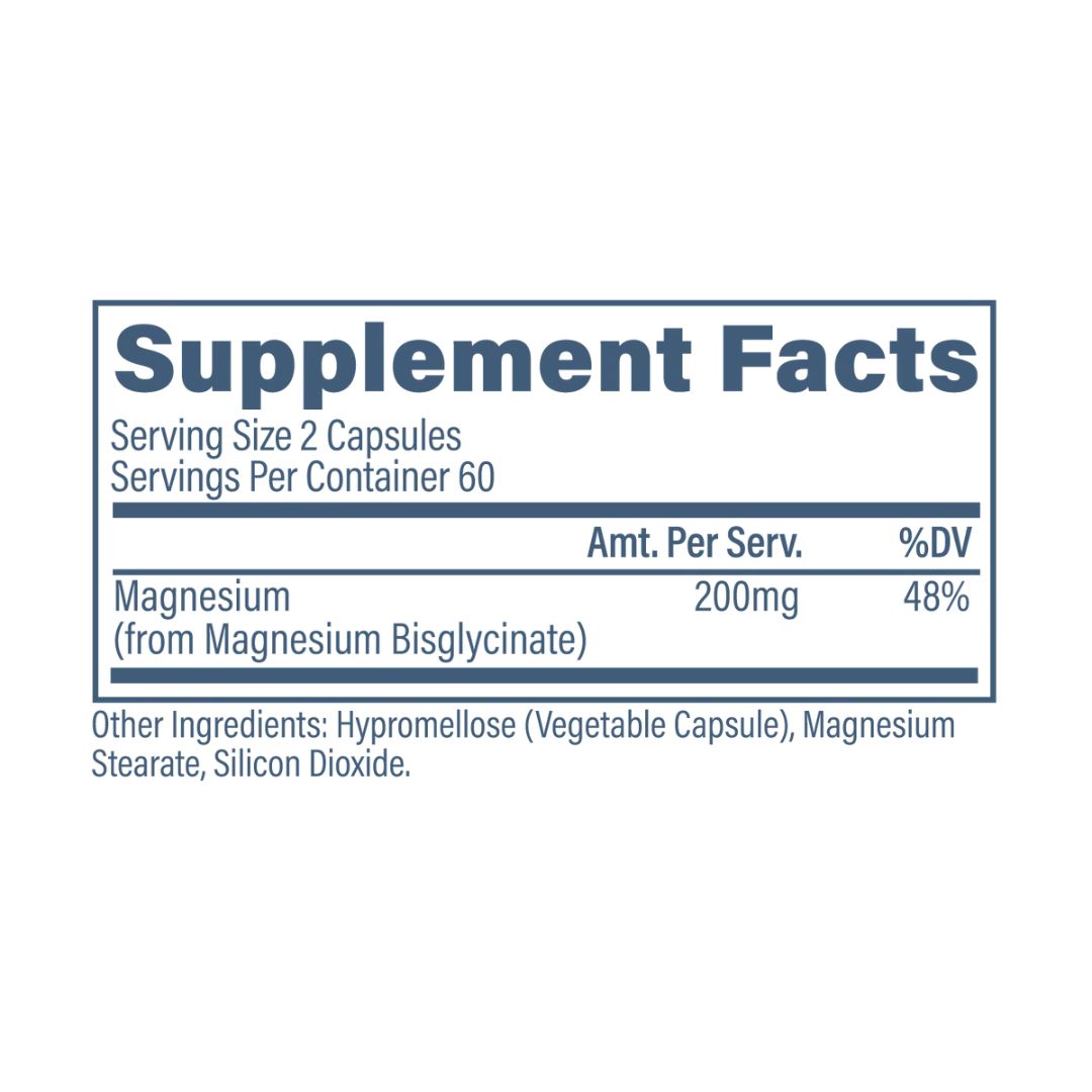 REVIVE Magnesium Glycinate (120 Capsules)