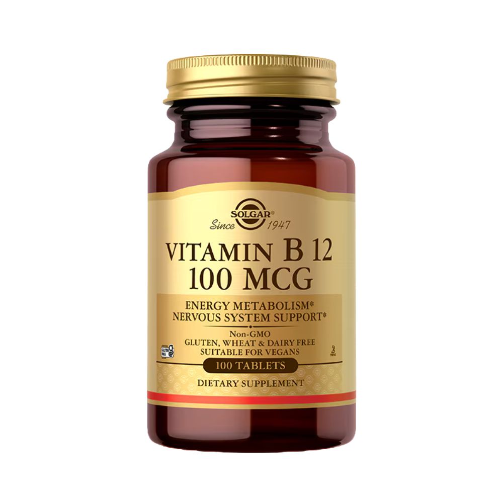 Solgar Vitamin B12 100 MCG - 100 Tablets