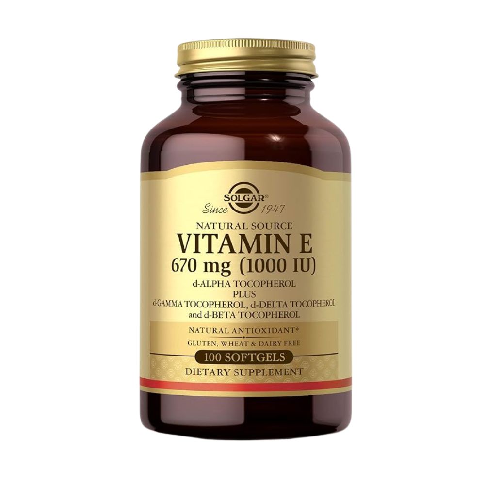 Solagar Vitamin E 1000 IU 100 Softgels