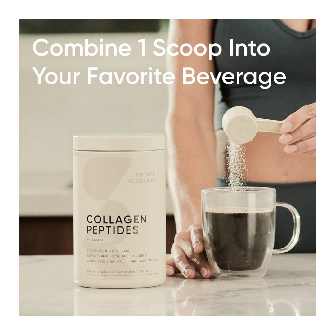 SPORTS RESEARCH - COLLAGEN PEPTIDES - 41 SERVINGS