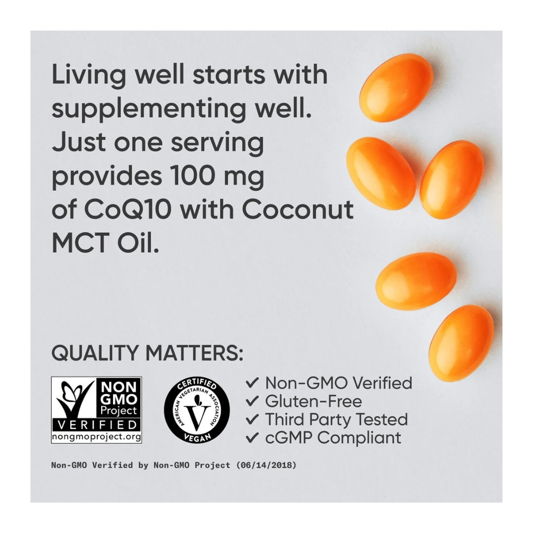 SPORTS RESEARCH COQ10 100MG - 120 SOFTGELS