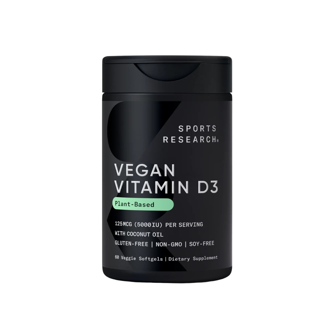 SPORTS RESEARCH VEGAN VITAMIN D3 5000 - 60 CAPS