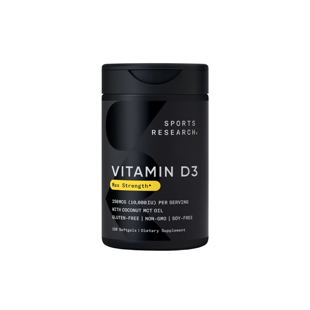 SPORTS RESEARCH VITAMIN D3 10000 IU - 120 SOFTGELS