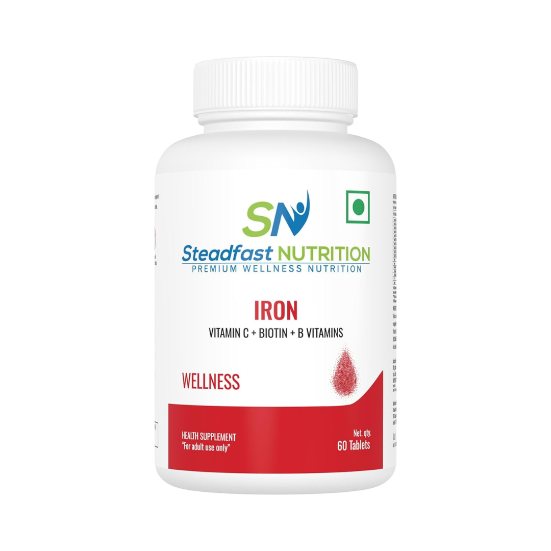 STEADFAST NUTRITION-IRON-60 TABLETS