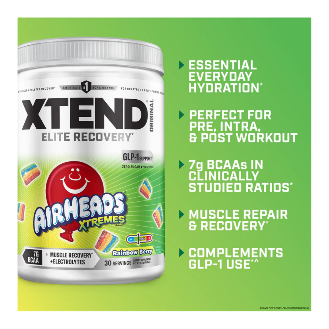Scivation Xtend The Original -Air Heads Xtreme Rainbow- 30 servings