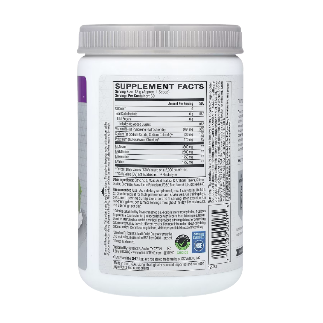 Scivation Xtend The Original - Glacial Grape - 30 servings