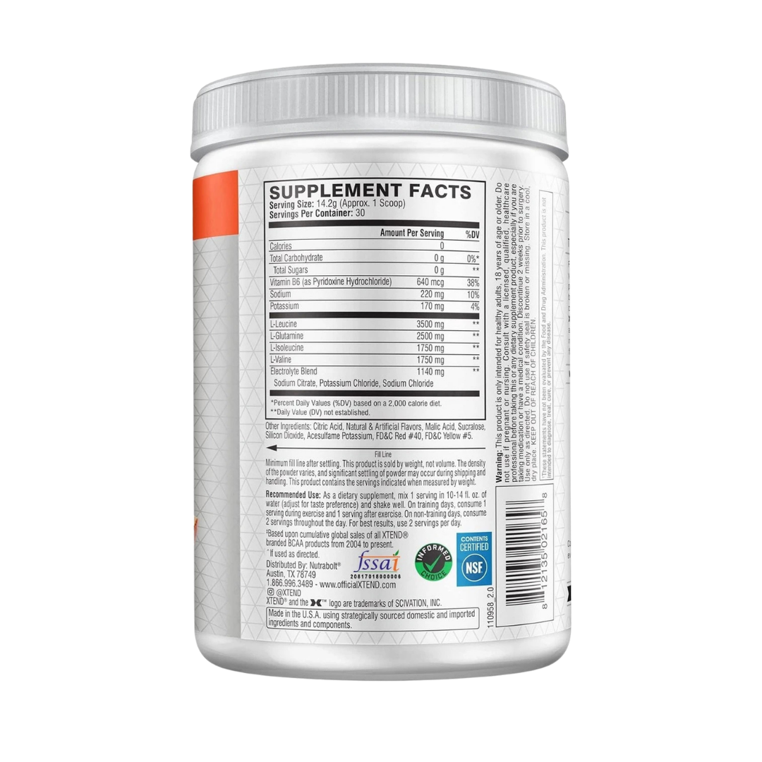 Scivation Xtend The Original - Lemon Lime Squeeze - 30 servings
