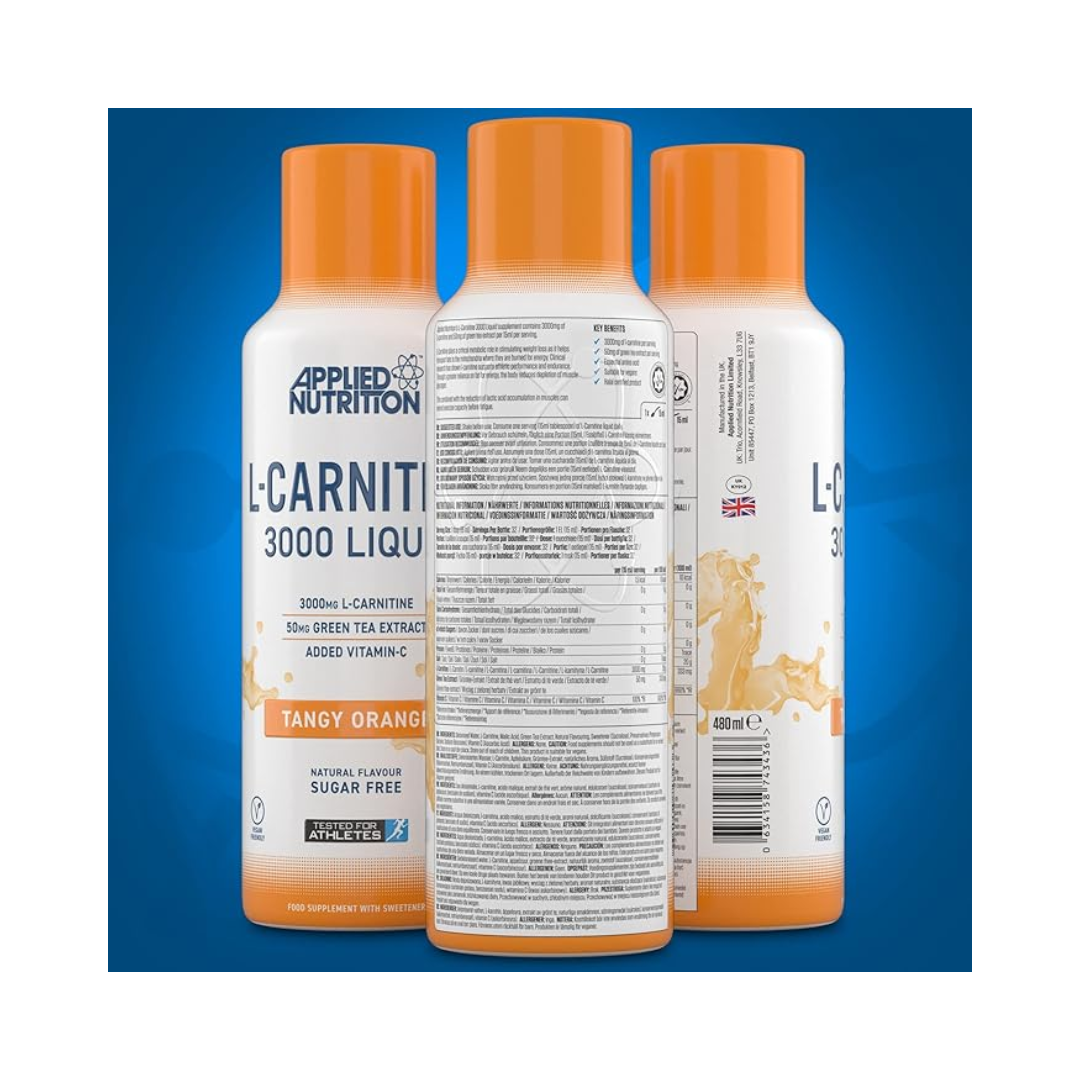 l carnitine applied nutrition CLA + L-Carnitine & Green Tea Capsules – Applied Nutrition plc main image 1