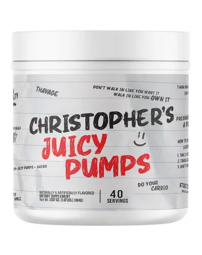 RAW CHRISTOPHERS JUICY PUMP 40 SERVINGS