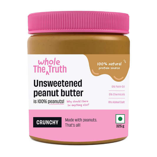 THE WT Peanut Butter Crunchy Unsweet 325g