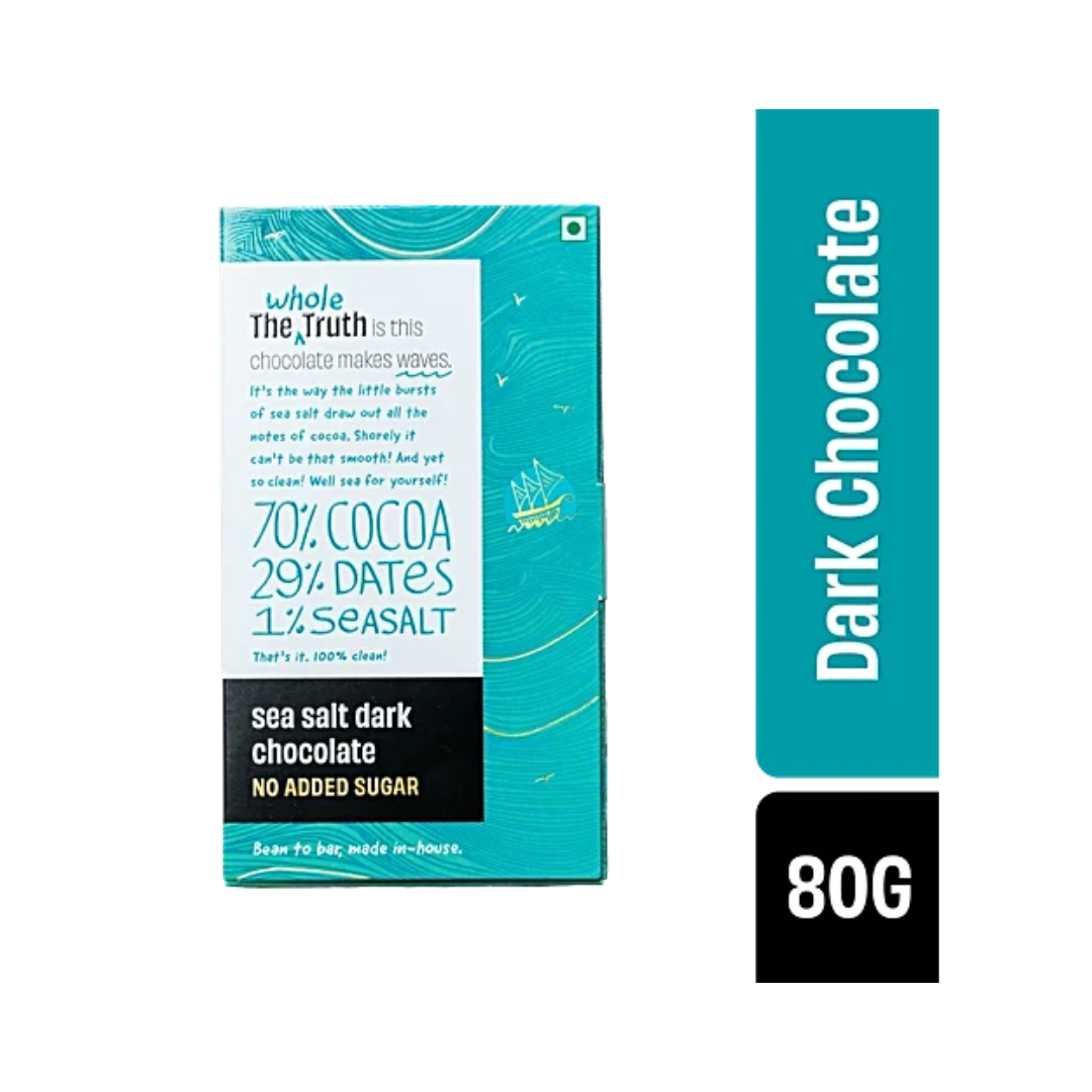 THE WT Sea Salt Dark Chocolate 80g