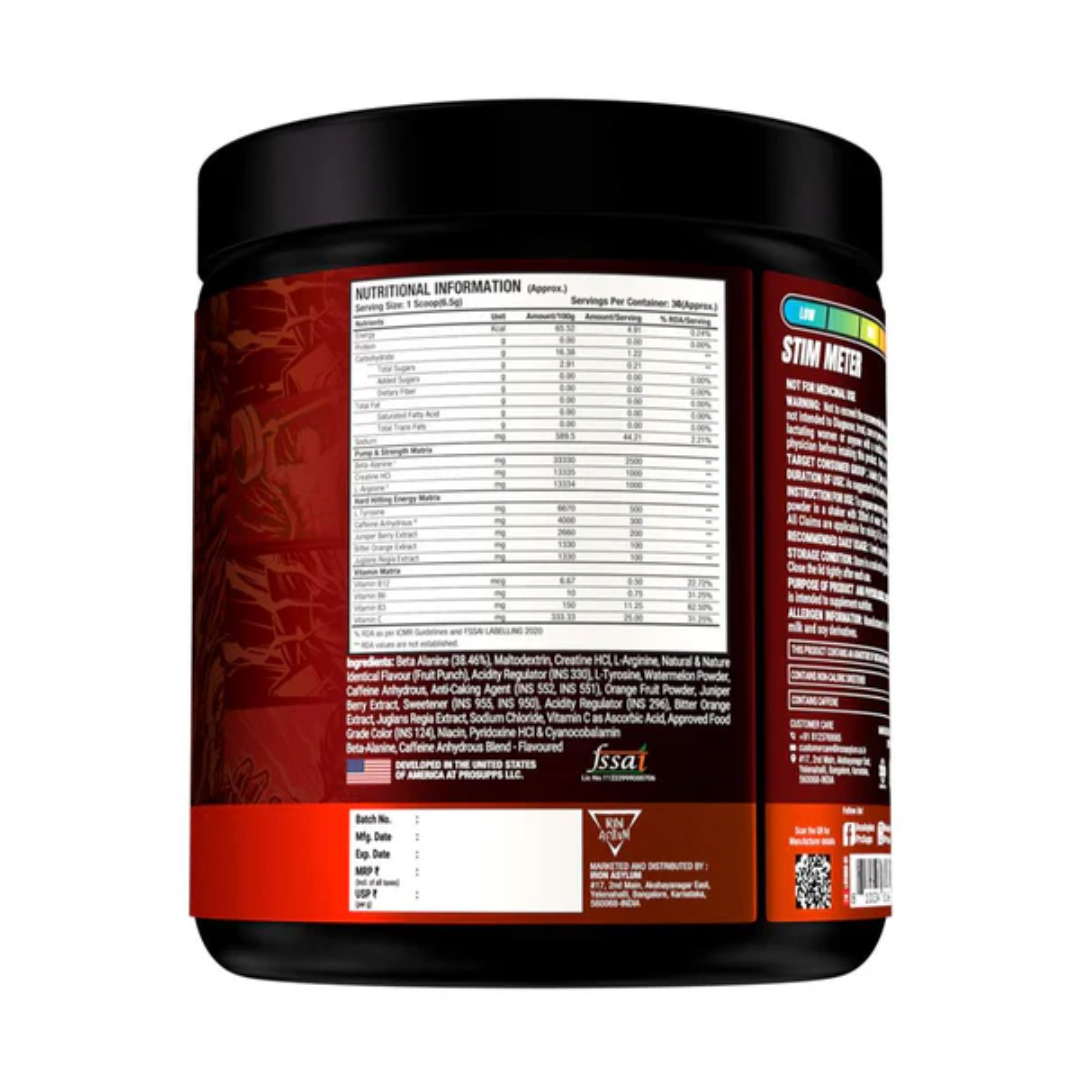 ProSupps Hyde Xtreme 30 Serving WATERMELON