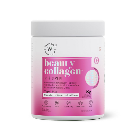 WELLBEING NUTRITION Beauty Collagen -Strawberry Watermelon-25 servings