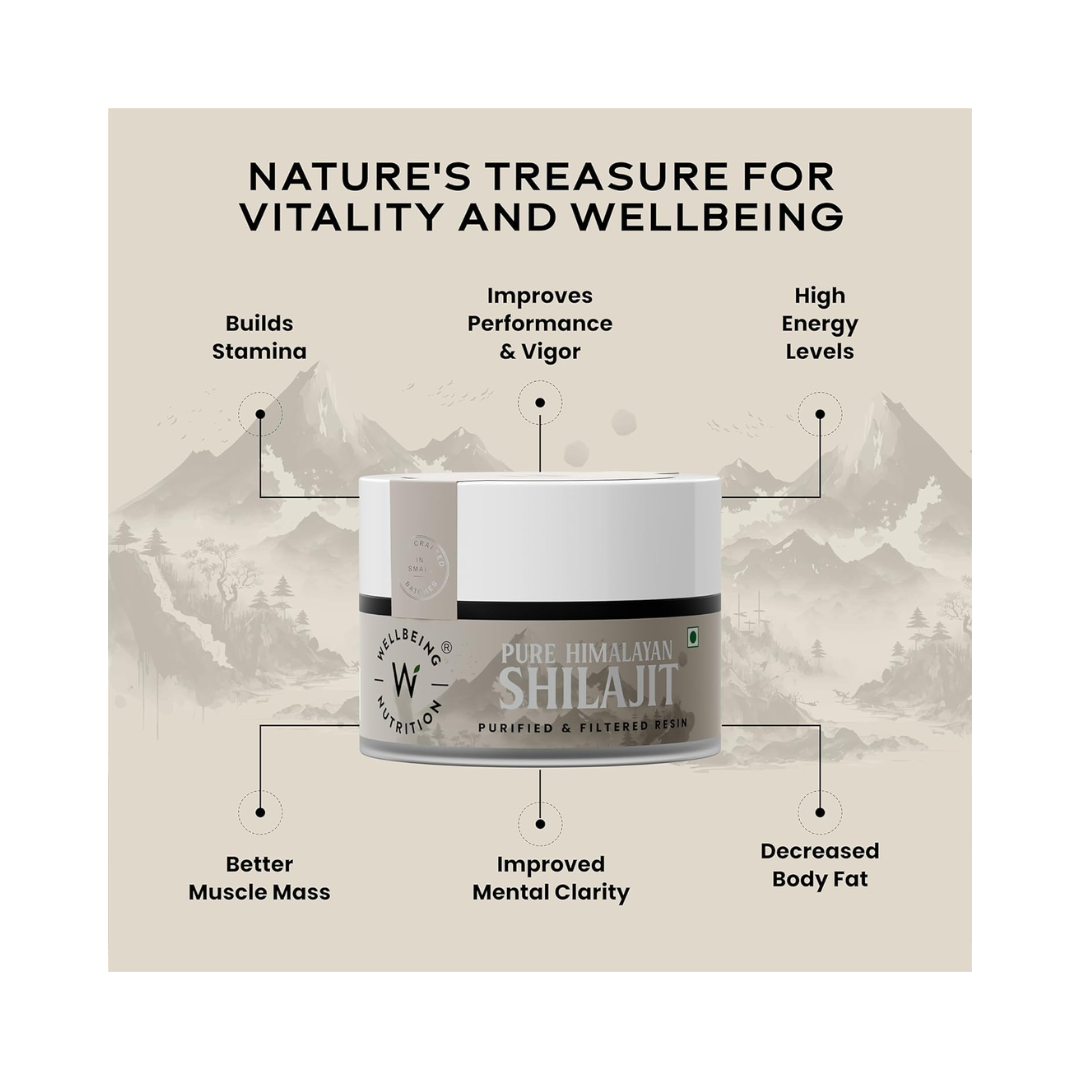 WELLBEING NUTRITION PURE HIMALAYAN SHILAJIT 20g