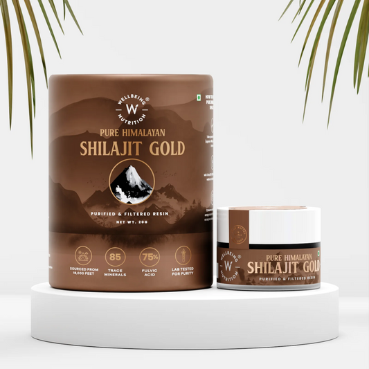 WELLBEING NUTRITION Pure Himalayan Shilajit Gold-20 servings