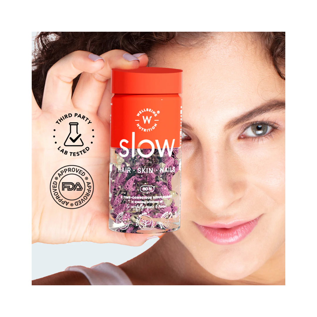 WELLBEING NUTRITION Slow Hair,Skin &amp; Nails-60 Caps