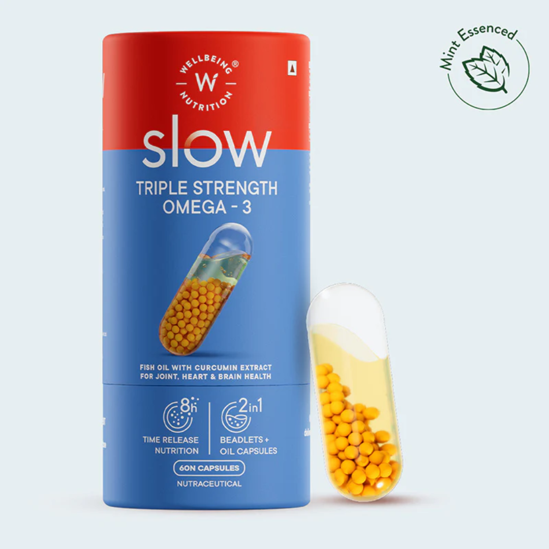 WELLBEING NUTRITION TRIPLE STRENGTH OMEGA 3 60 CAP