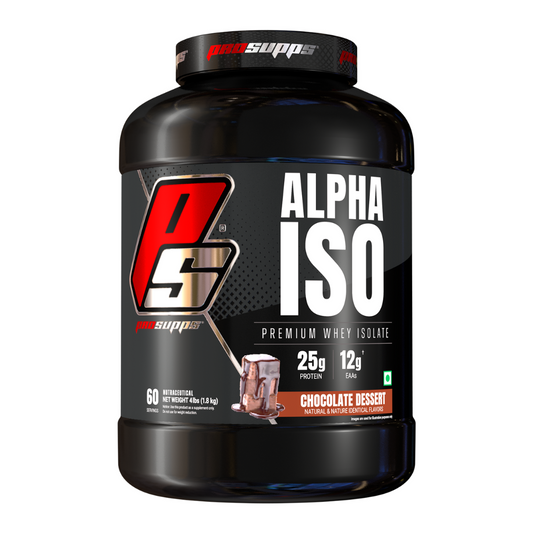 PRO SUPPS ALPHA ISOLATE 1.8KG CHOCOLATE DESSERT