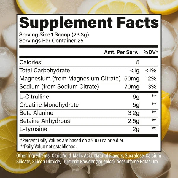 RAW BUM ESSENTIAL PERFORMANCE PRE - CITRUS GRAPEFRUIT -30 SER